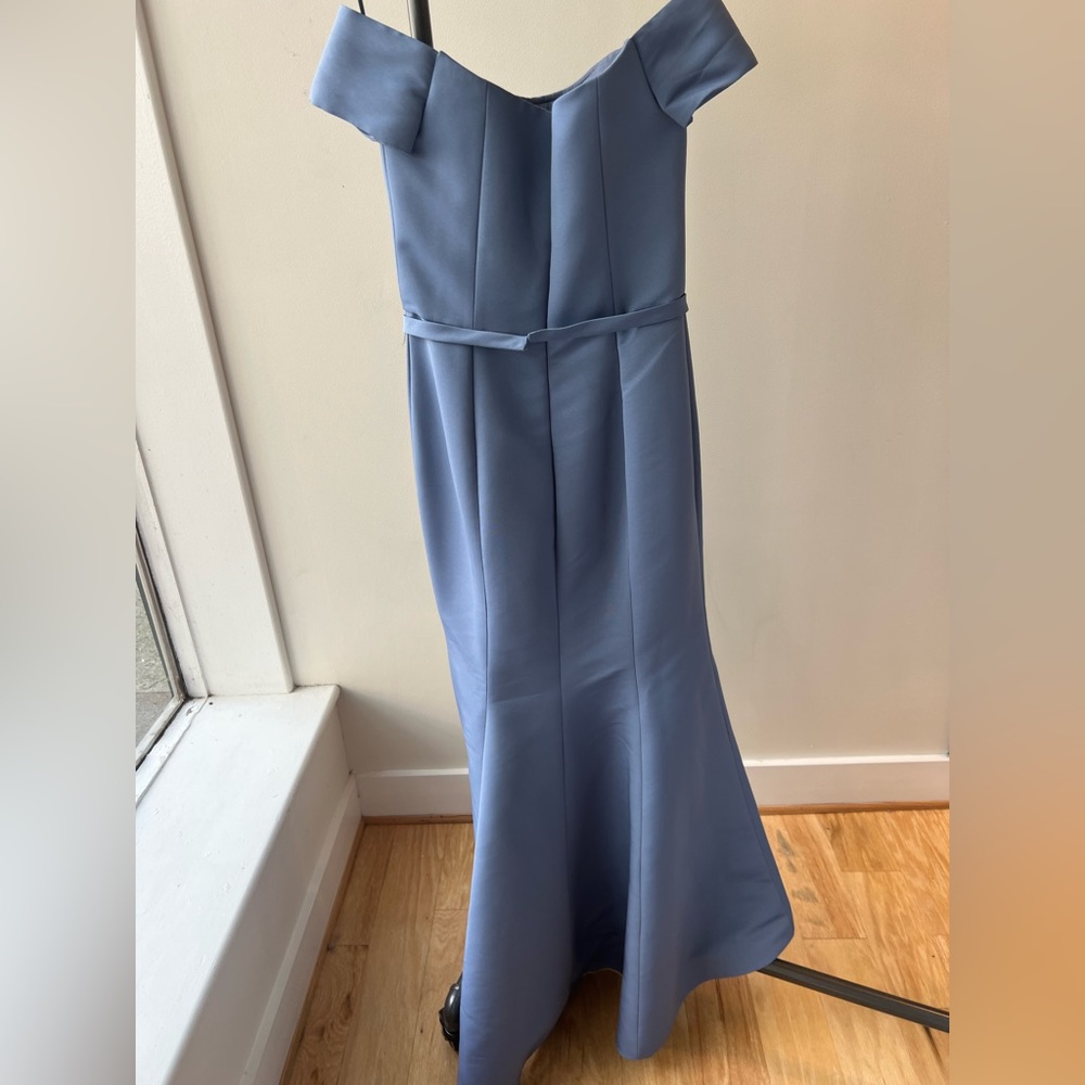 Amsale Serafina off shoulder Fusk faille - Picture 5 of 7